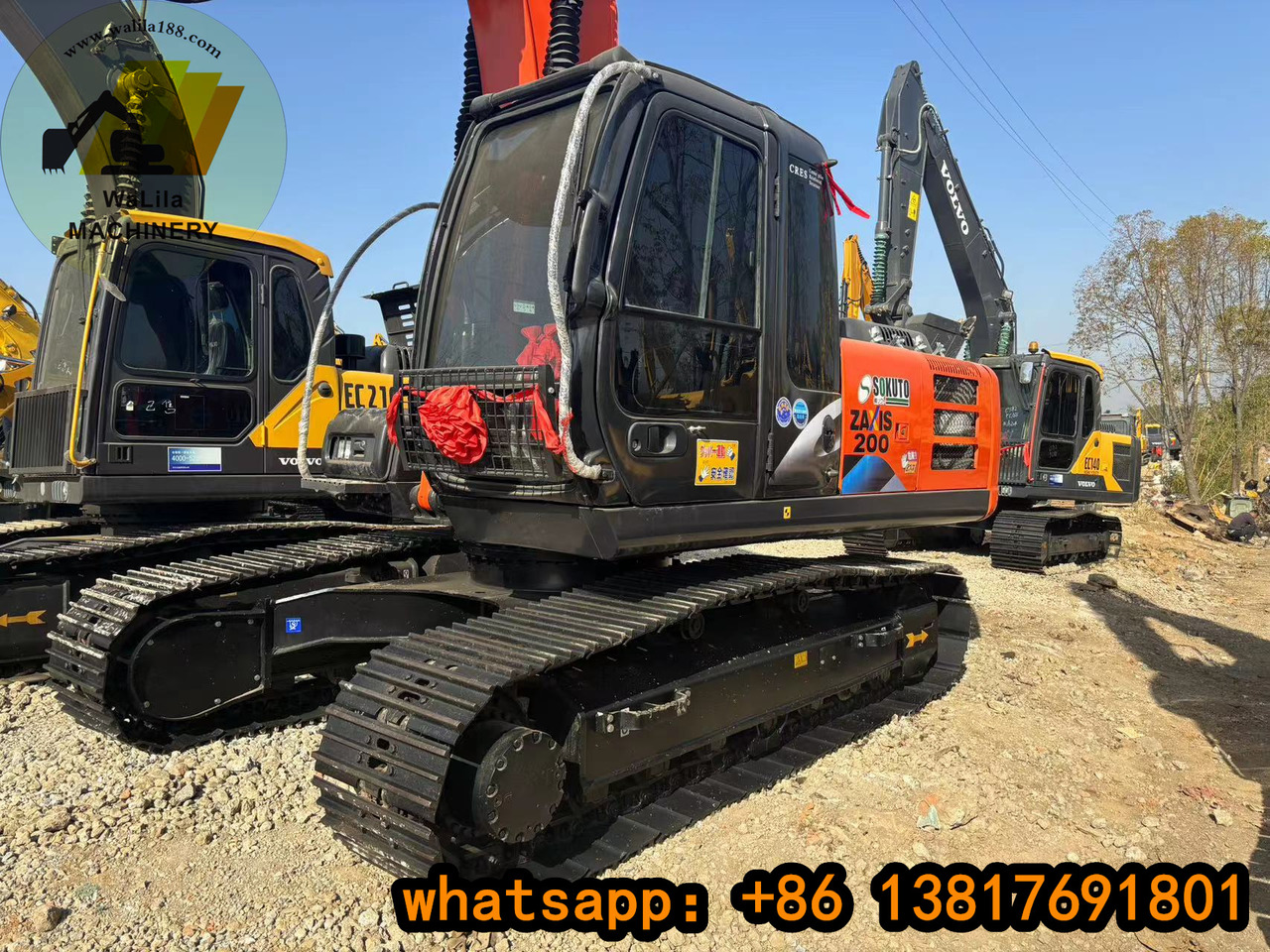 Ερπυστριοφόρος εκσκαφέας Hitachi ZX200-3G Hitachi zx200 zx200-3G: φωτογραφία 9