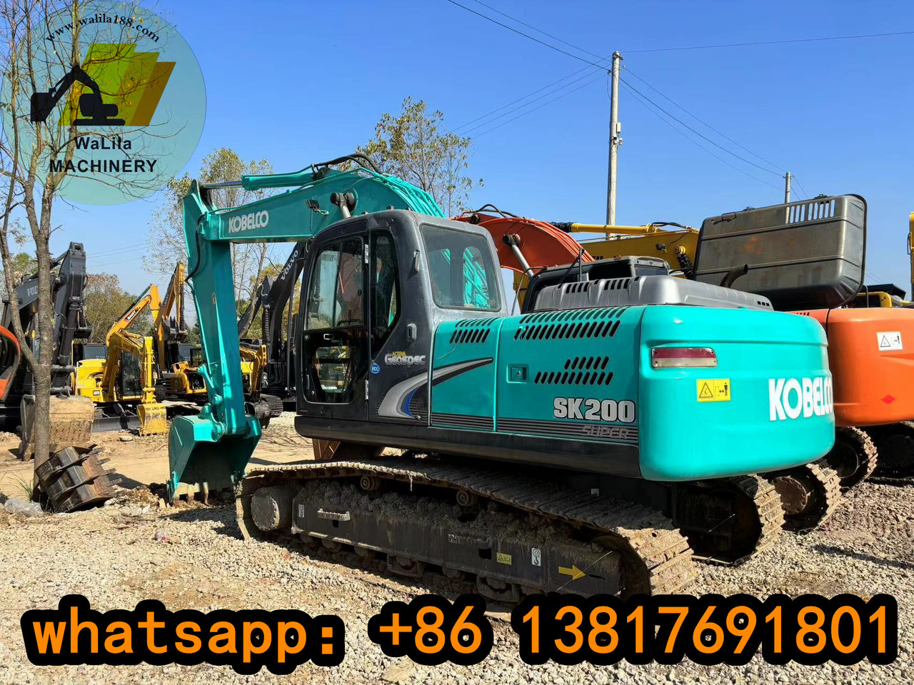 KOBELCO SK 200-8 - Ερπυστριοφόρος εκσκαφέας: φωτογραφία 1 KOBELCO SK 200-8 - Ερπυστριοφόρος εκσκαφέας: φωτογραφία 1