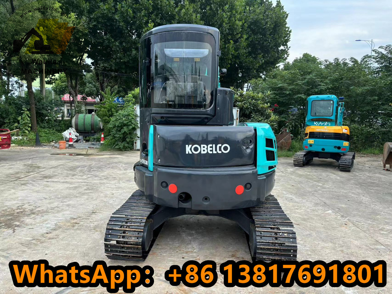 KOBELCO SK55 - Μίνι εκσκαφέας: φωτογραφία 4 KOBELCO SK55 - Μίνι εκσκαφέας: φωτογραφία 4