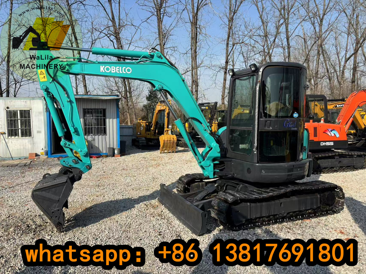 KOBELCO SK55 - Μίνι εκσκαφέας: φωτογραφία 5 KOBELCO SK55 - Μίνι εκσκαφέας: φωτογραφία 5