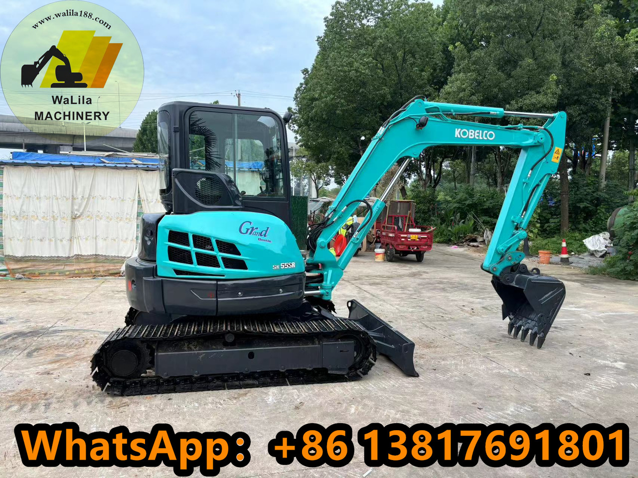 KOBELCO SK55 - Μίνι εκσκαφέας: φωτογραφία 1 KOBELCO SK55 - Μίνι εκσκαφέας: φωτογραφία 1