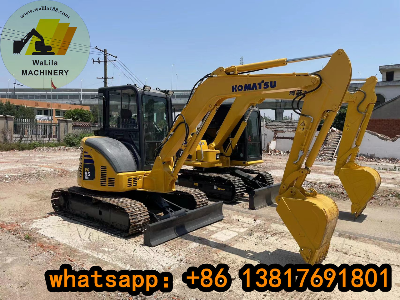 KOMATSU PC 55 MR-3 - Μίνι εκσκαφέας: φωτογραφία 4 KOMATSU PC 55 MR-3 - Μίνι εκσκαφέας: φωτογραφία 4