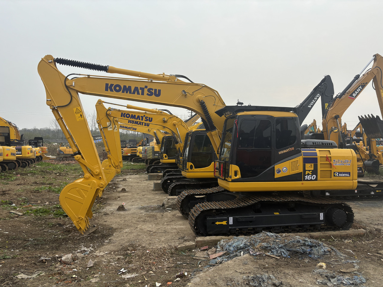 KOMATSU PC160 - Ερπυστριοφόρος εκσκαφέας: φωτογραφία 5 KOMATSU PC160 - Ερπυστριοφόρος εκσκαφέας: φωτογραφία 5