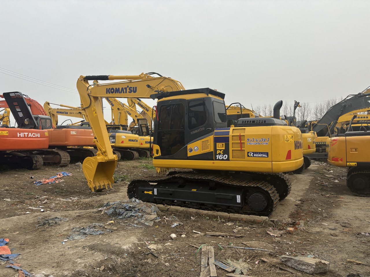 KOMATSU PC160 - Ερπυστριοφόρος εκσκαφέας: φωτογραφία 2 KOMATSU PC160 - Ερπυστριοφόρος εκσκαφέας: φωτογραφία 2