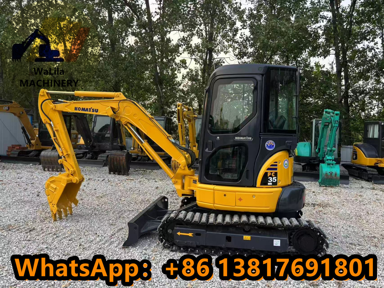 KOMATSU PC35 - Μίνι εκσκαφέας: φωτογραφία 1 KOMATSU PC35 - Μίνι εκσκαφέας: φωτογραφία 1