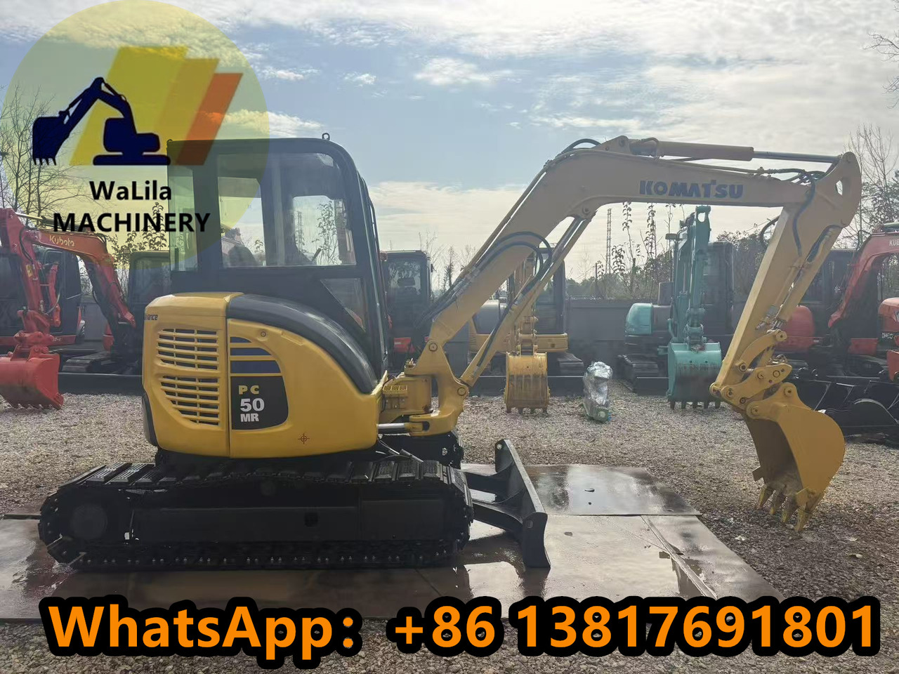 KOMATSU PC50MR-3 - Μίνι εκσκαφέας: φωτογραφία 3 KOMATSU PC50MR-3 - Μίνι εκσκαφέας: φωτογραφία 3