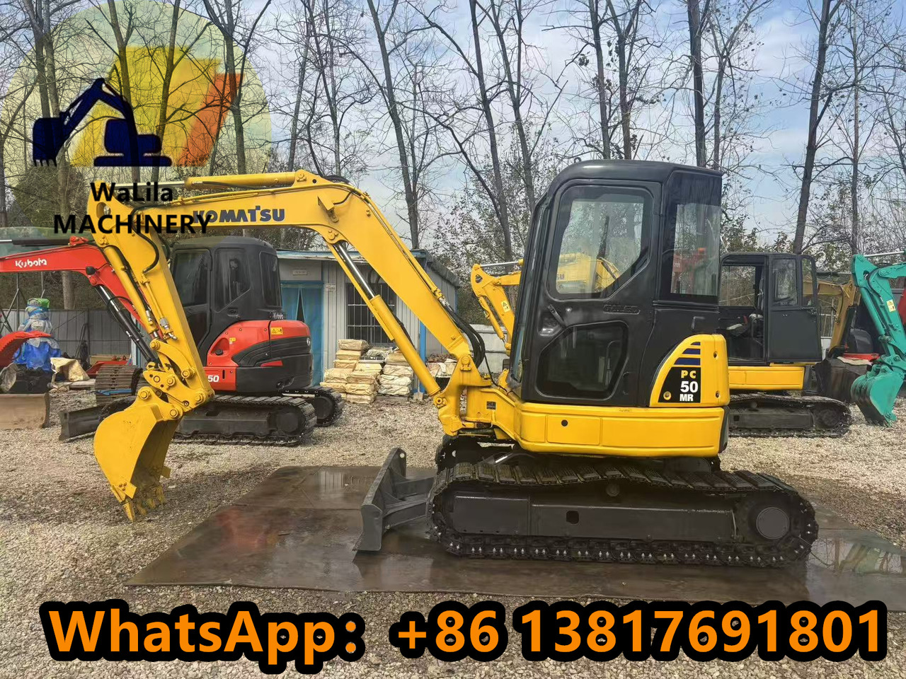KOMATSU PC50MR-3 - Μίνι εκσκαφέας: φωτογραφία 1 KOMATSU PC50MR-3 - Μίνι εκσκαφέας: φωτογραφία 1