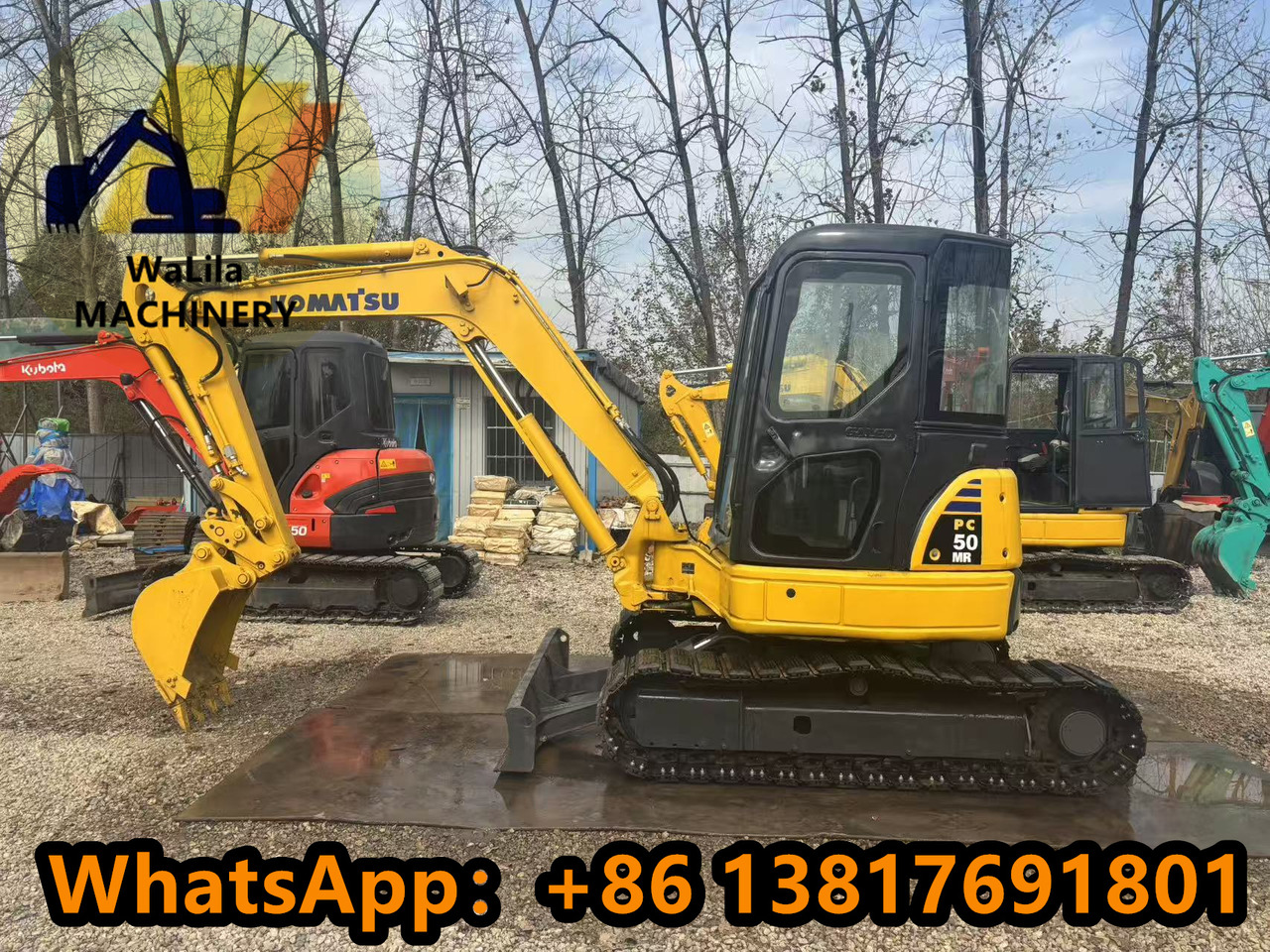 KOMATSU PC50 - Μίνι εκσκαφέας: φωτογραφία 3 KOMATSU PC50 - Μίνι εκσκαφέας: φωτογραφία 3