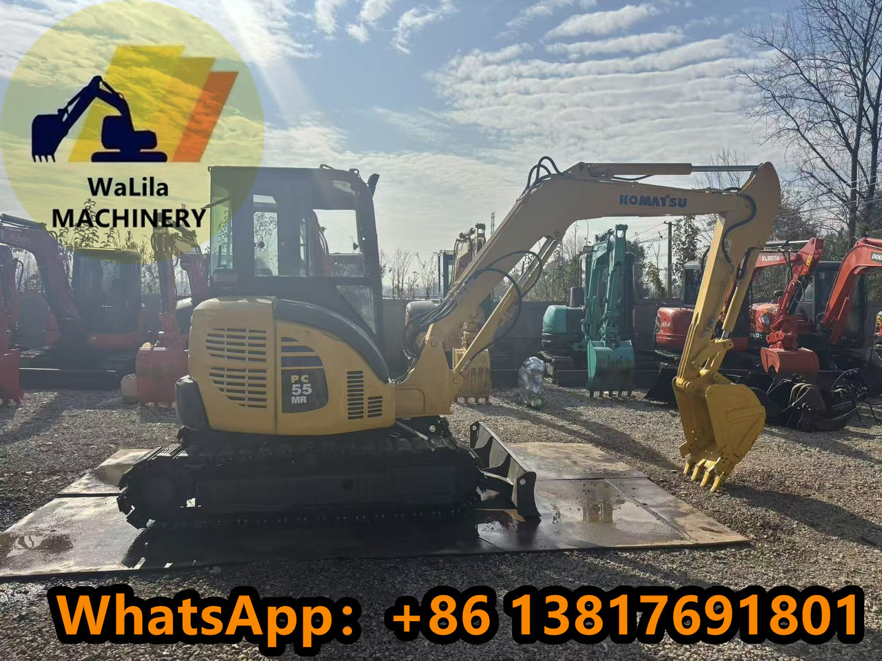 KOMATSU PC55MR-3 - Μίνι εκσκαφέας: φωτογραφία 1 KOMATSU PC55MR-3 - Μίνι εκσκαφέας: φωτογραφία 1