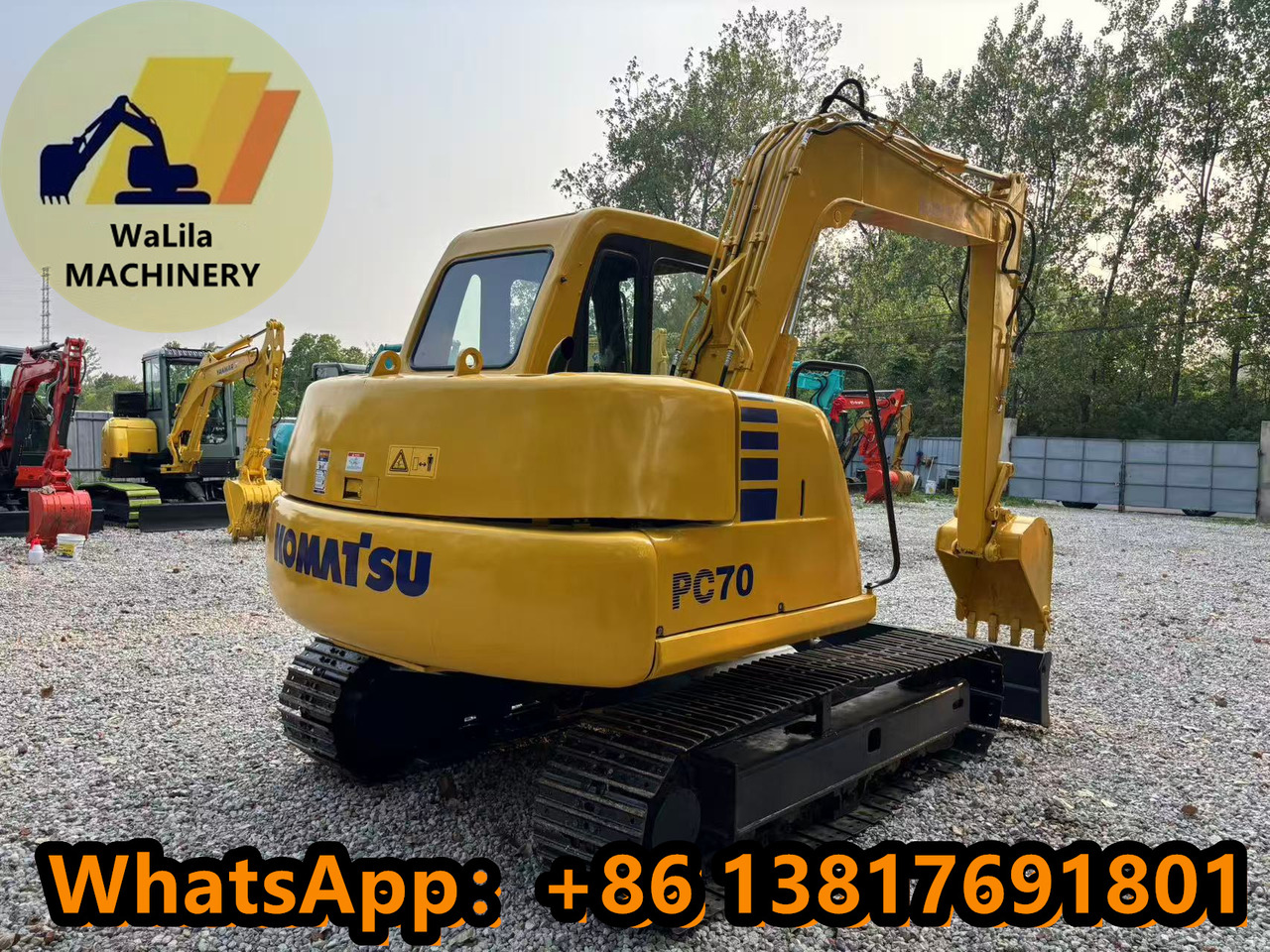 KOMATSU PC70 - Μίνι εκσκαφέας: φωτογραφία 3 KOMATSU PC70 - Μίνι εκσκαφέας: φωτογραφία 3