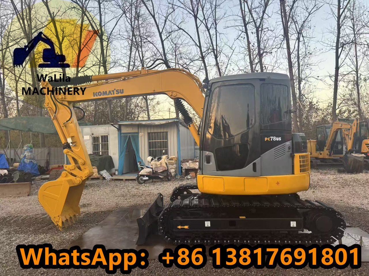 KOMATSU PC78US - Μίνι εκσκαφέας: φωτογραφία 4 KOMATSU PC78US - Μίνι εκσκαφέας: φωτογραφία 4