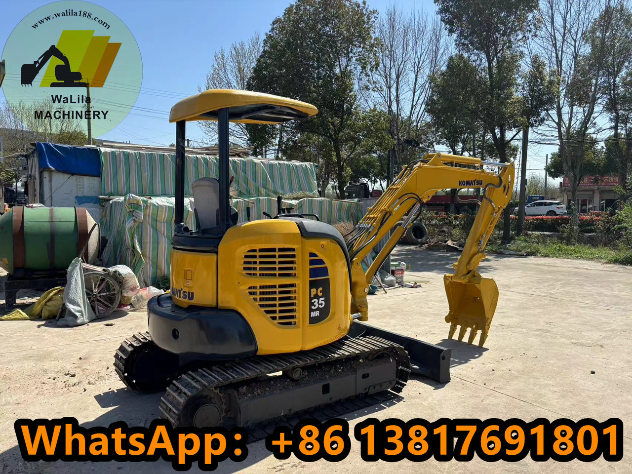 KOMATSU Pc35 - Μίνι εκσκαφέας: φωτογραφία 1 KOMATSU Pc35 - Μίνι εκσκαφέας: φωτογραφία 1