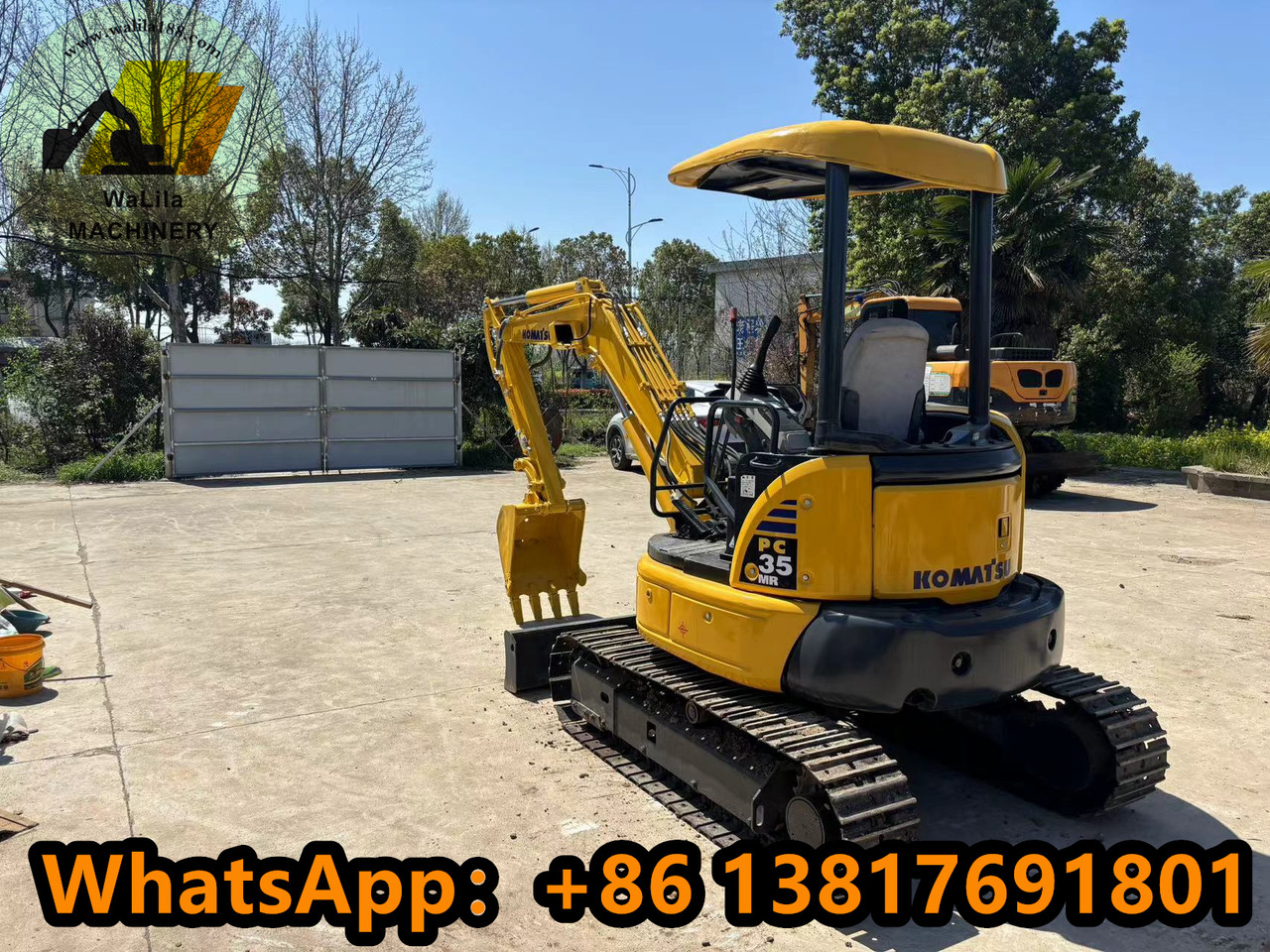 KOMATSU Pc35 - Μίνι εκσκαφέας: φωτογραφία 4 KOMATSU Pc35 - Μίνι εκσκαφέας: φωτογραφία 4