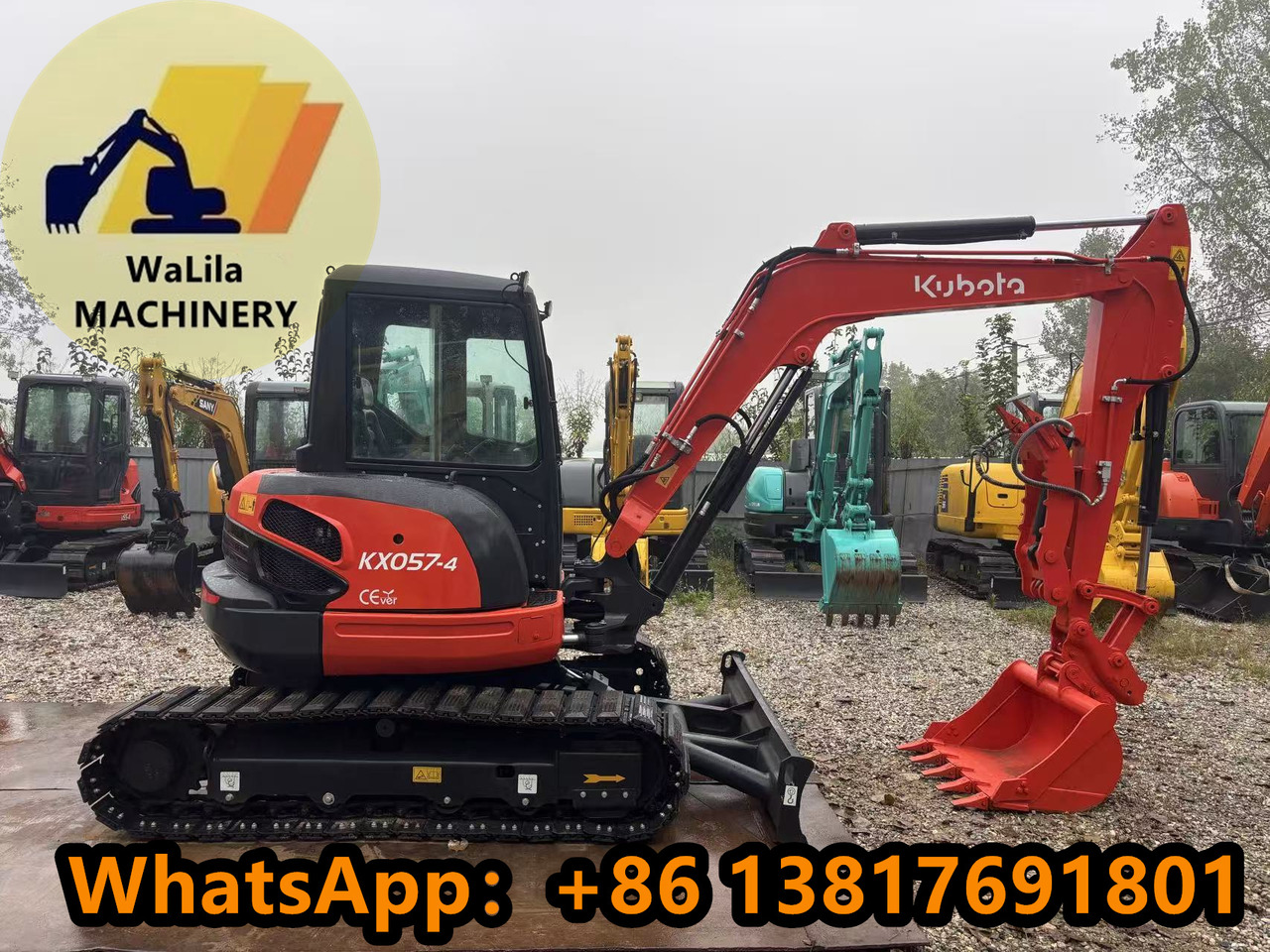KUBOTA KX057 - Μίνι εκσκαφέας: φωτογραφία 1 KUBOTA KX057 - Μίνι εκσκαφέας: φωτογραφία 1