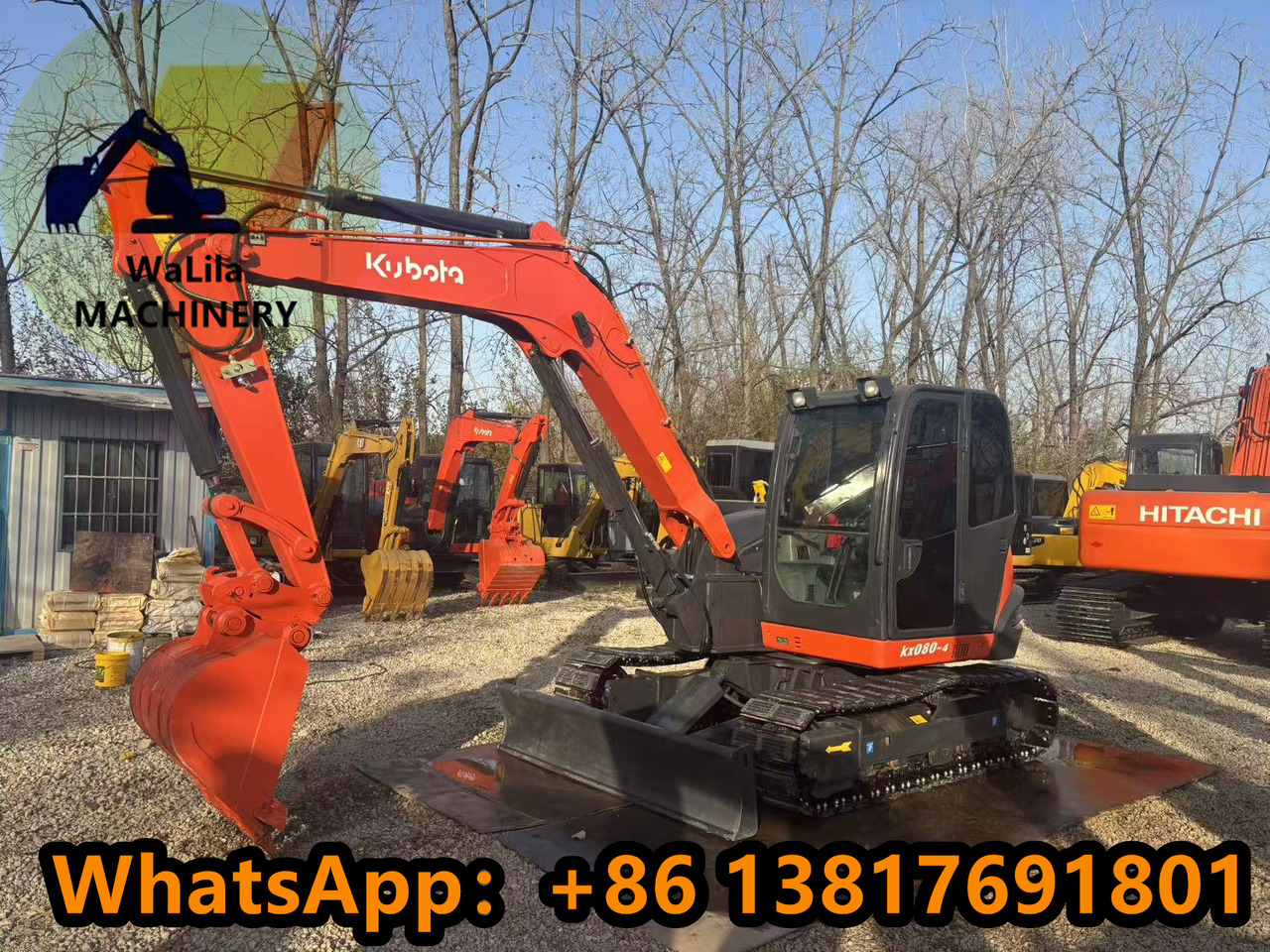 KUBOTA KX080-4 - Μίνι εκσκαφέας: φωτογραφία 3 KUBOTA KX080-4 - Μίνι εκσκαφέας: φωτογραφία 3