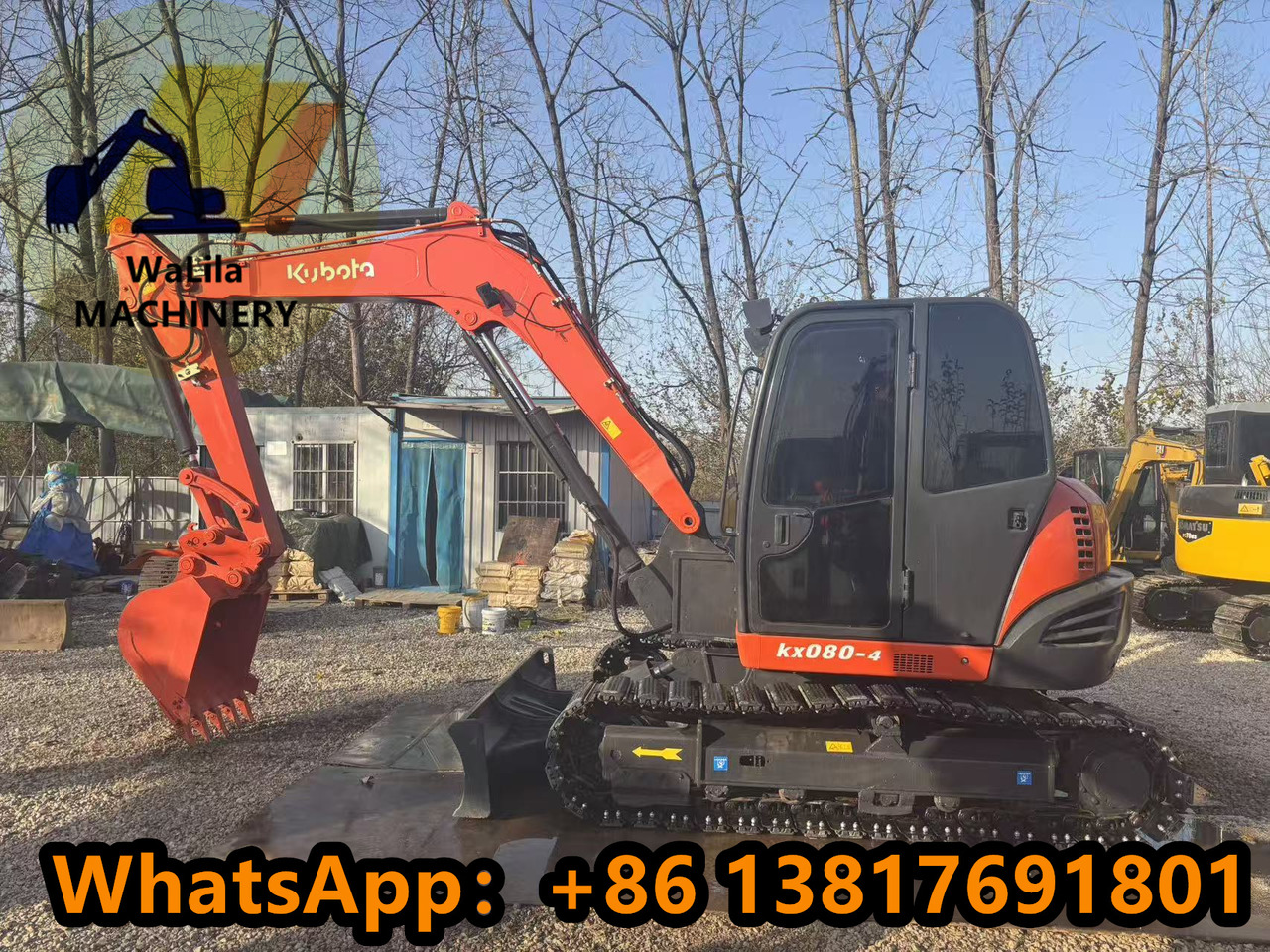 KUBOTA KX080-4 - Μίνι εκσκαφέας: φωτογραφία 4 KUBOTA KX080-4 - Μίνι εκσκαφέας: φωτογραφία 4