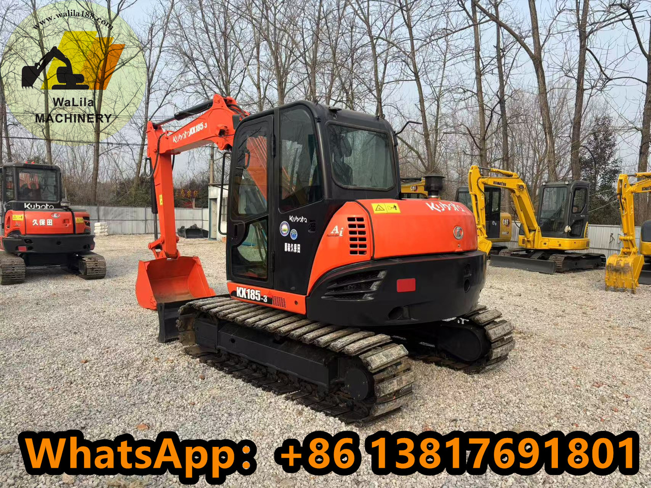 Μίνι εκσκαφέας KUBOTA KX185: φωτογραφία 7