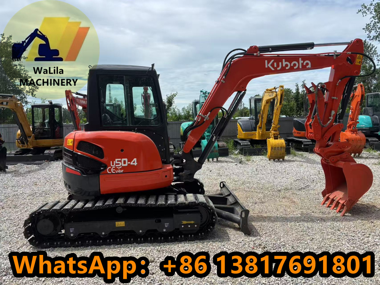 KUBOTA U50 - Μίνι εκσκαφέας: φωτογραφία 1 KUBOTA U50 - Μίνι εκσκαφέας: φωτογραφία 1