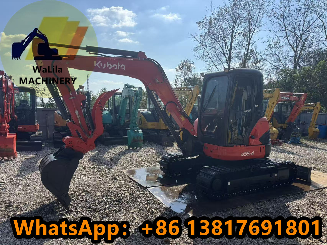 KUBOTA U55-4 - Μίνι εκσκαφέας: φωτογραφία 3 KUBOTA U55-4 - Μίνι εκσκαφέας: φωτογραφία 3