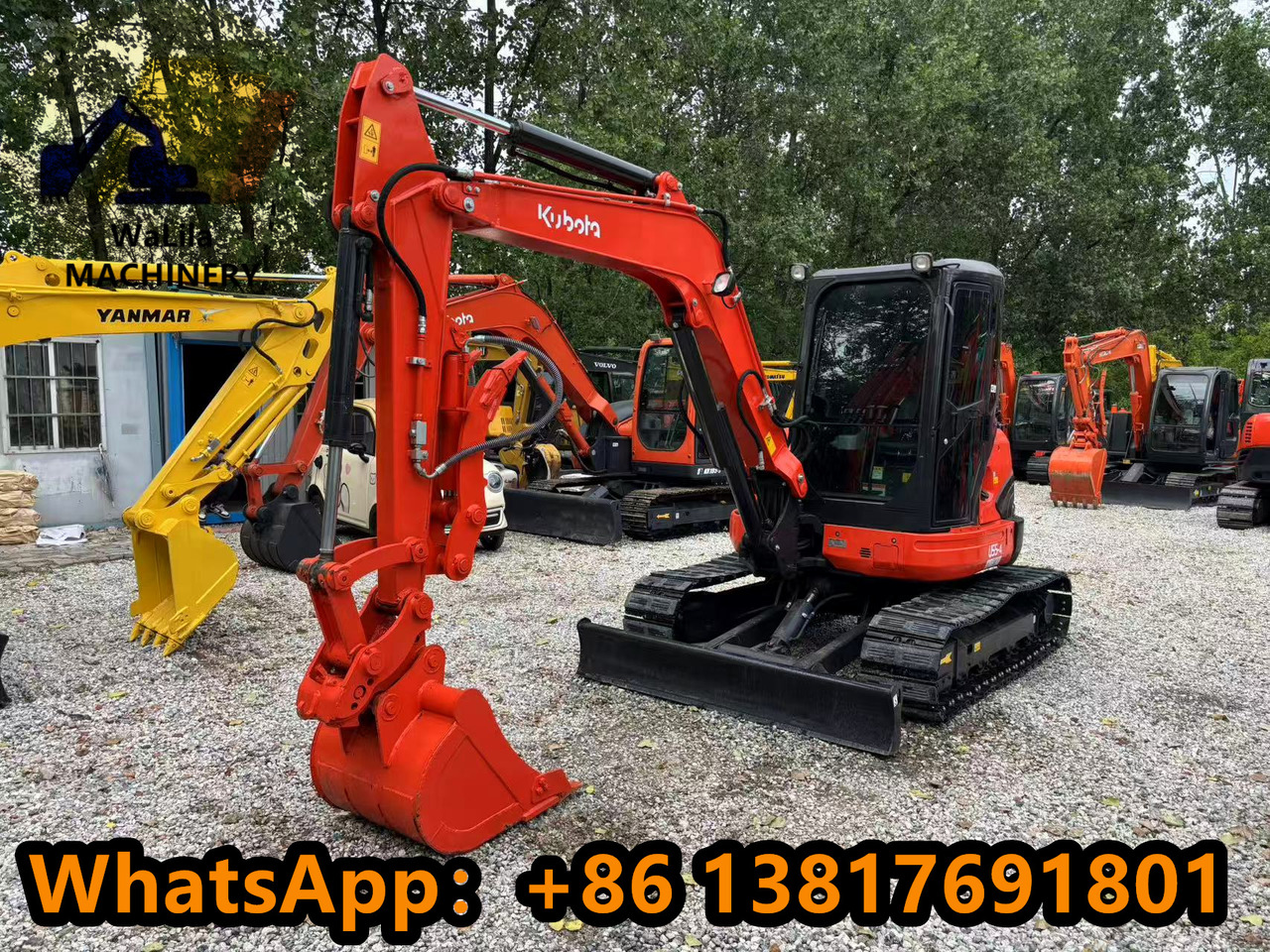 KUBOTA U55 - Μίνι εκσκαφέας: φωτογραφία 3 KUBOTA U55 - Μίνι εκσκαφέας: φωτογραφία 3