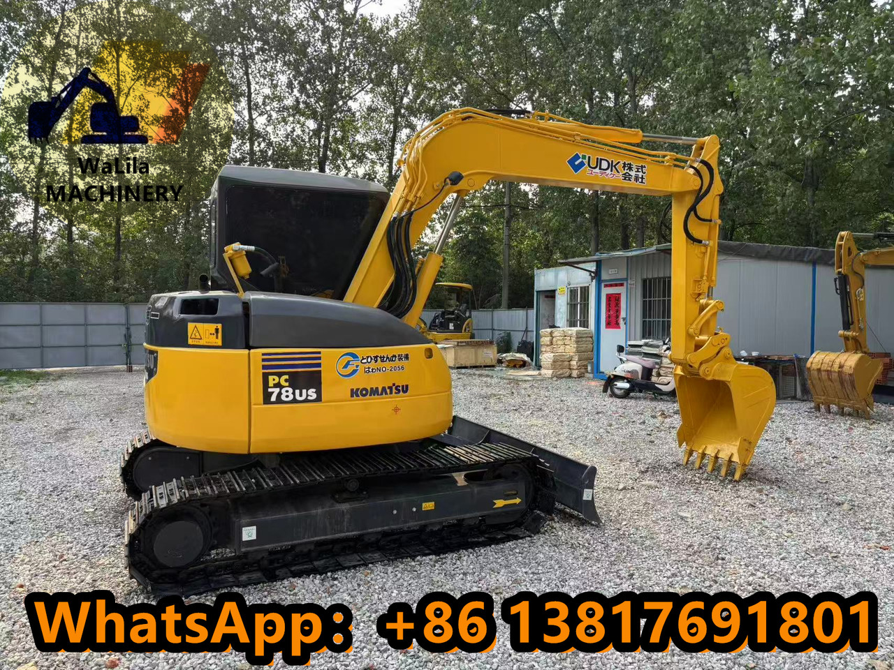 Komatsu 78us-6 - Μίνι εκσκαφέας: φωτογραφία 1 Komatsu 78us-6 - Μίνι εκσκαφέας: φωτογραφία 1