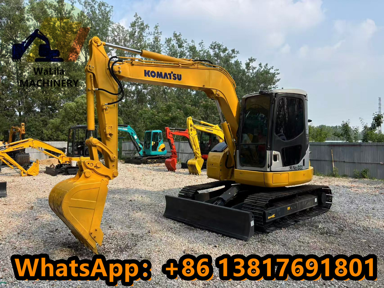 Komatsu 78us-6 - Μίνι εκσκαφέας: φωτογραφία 4 Komatsu 78us-6 - Μίνι εκσκαφέας: φωτογραφία 4