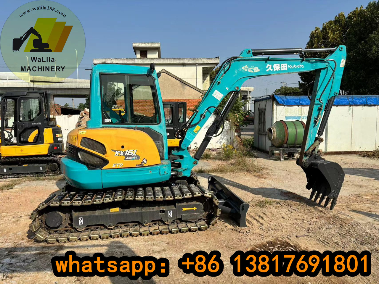 Kubota KX 161 KX161 KX155 KX163 - Μίνι εκσκαφέας: φωτογραφία 1 Kubota KX 161 KX161 KX155 KX163 - Μίνι εκσκαφέας: φωτογραφία 1