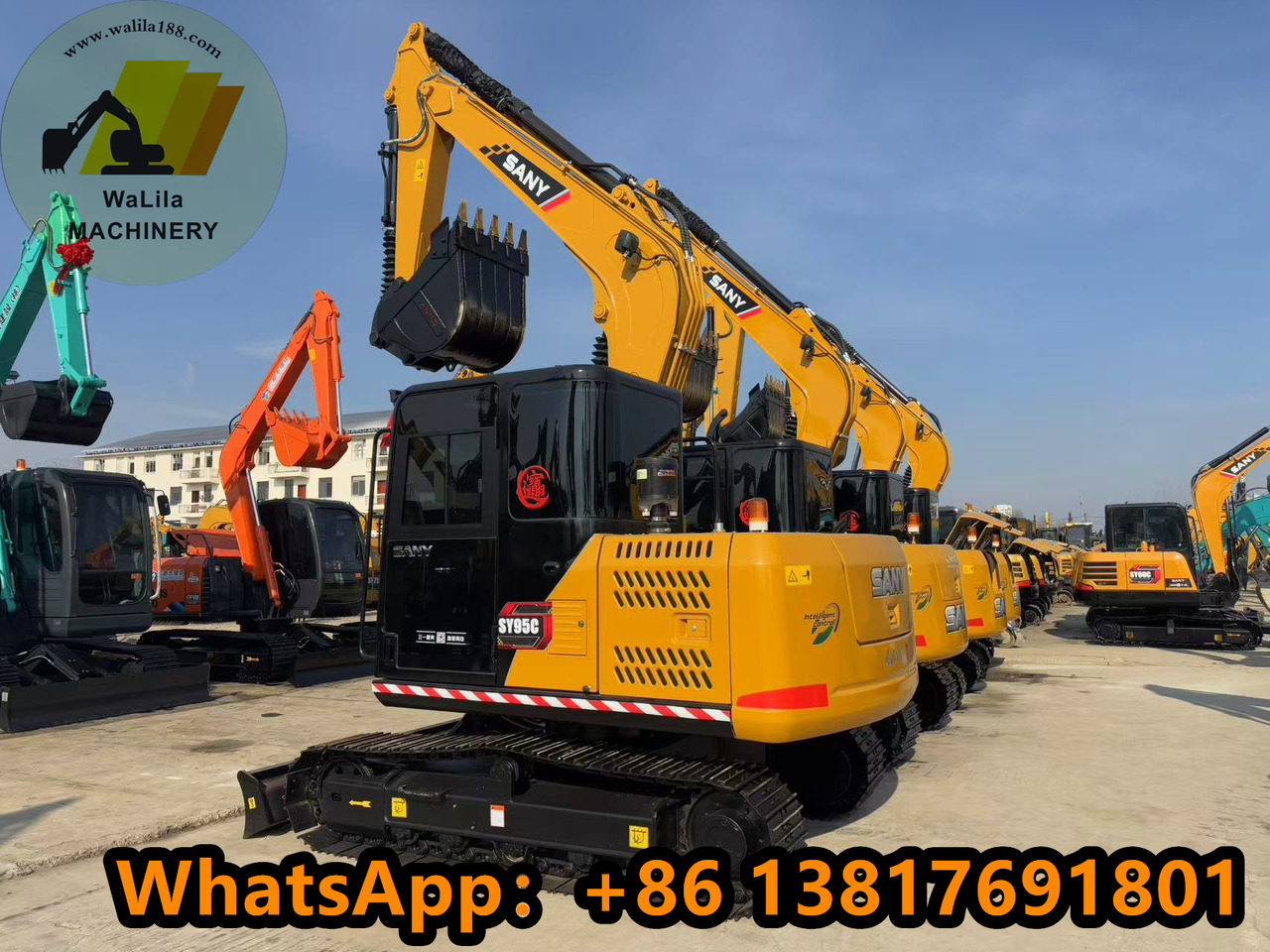 SANY Sany heavy industry 95 excavator - Μίνι εκσκαφέας: φωτογραφία 1 SANY Sany heavy industry 95 excavator - Μίνι εκσκαφέας: φωτογραφία 1
