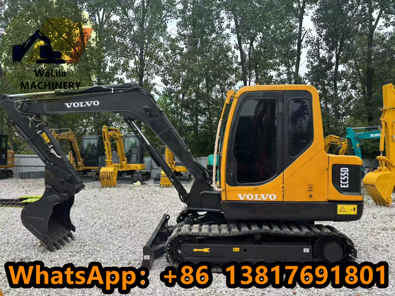 VOLVO EC55 - Μίνι εκσκαφέας: φωτογραφία 1 VOLVO EC55 - Μίνι εκσκαφέας: φωτογραφία 1