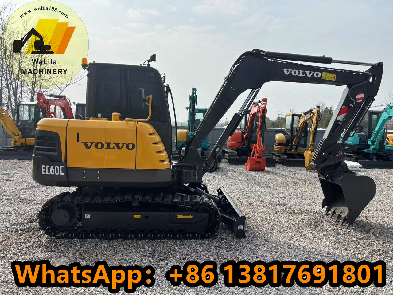 VOLVO EC60 - Μίνι εκσκαφέας: φωτογραφία 1 VOLVO EC60 - Μίνι εκσκαφέας: φωτογραφία 1