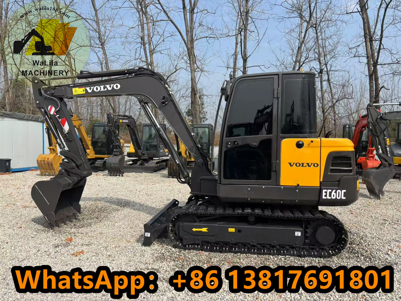 VOLVO EC60 - Μίνι εκσκαφέας: φωτογραφία 1 VOLVO EC60 - Μίνι εκσκαφέας: φωτογραφία 1