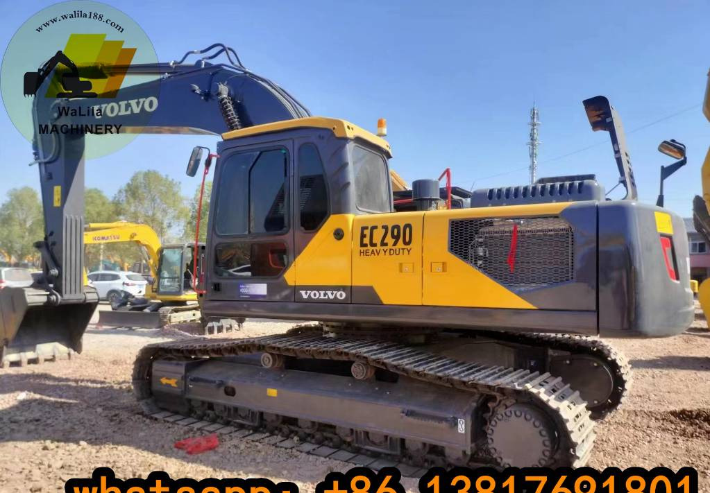 Ερπυστριοφόρος εκσκαφέας Volvo EC 290 Switzerland imports second-hand Volvo 290 excavator.: φωτογραφία 9