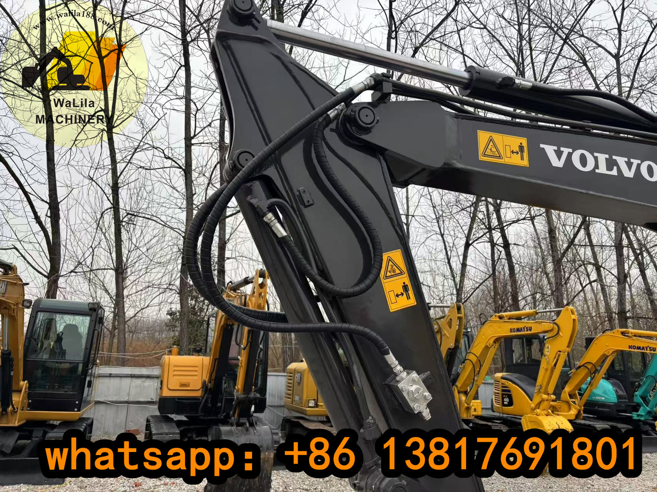 Volvo EC55D - Μίνι εκσκαφέας: φωτογραφία 5 Volvo EC55D - Μίνι εκσκαφέας: φωτογραφία 5