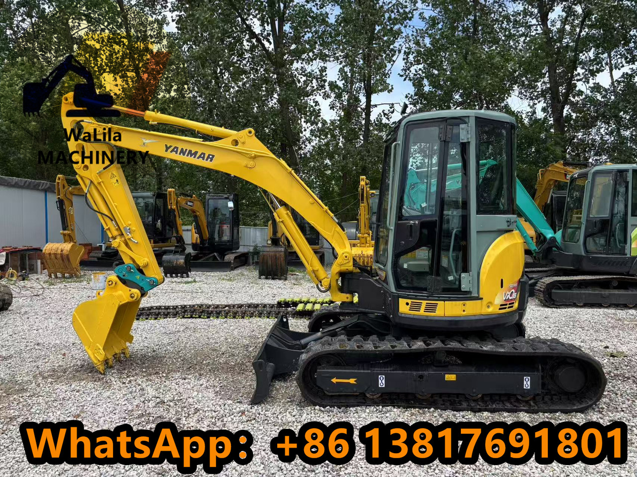 Yanmar Vio 55 Vio55 - Μίνι εκσκαφέας: φωτογραφία 1 Yanmar Vio 55 Vio55 - Μίνι εκσκαφέας: φωτογραφία 1