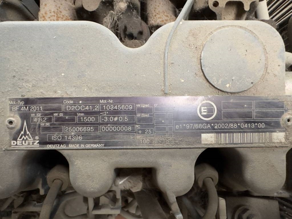 Deutz BF4M2011 ENGINE  - Κινητήρας για Κατασκευή μηχανήματα: φωτογραφία 2 Deutz BF4M2011 ENGINE  - Κινητήρας για Κατασκευή μηχανήματα: φωτογραφία 2
