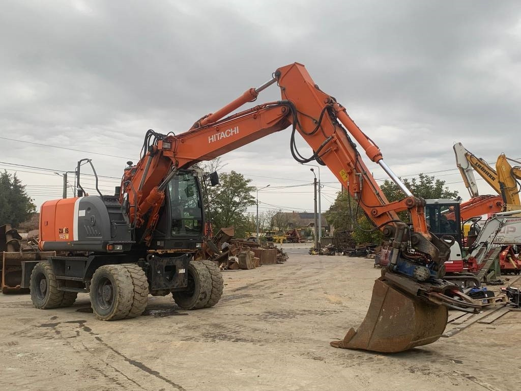 Hitachi ZX 145 W-3+SMP Rototilt  - Τροχοφόρος εκσκαφέας: φωτογραφία 4 Hitachi ZX 145 W-3+SMP Rototilt  - Τροχοφόρος εκσκαφέας: φωτογραφία 4