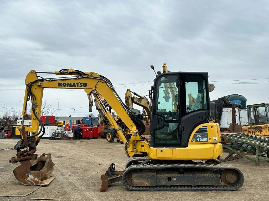 Komatsu PC 45 MR + RototiltRT20B - Μίνι εκσκαφέας: φωτογραφία 2 Komatsu PC 45 MR + RototiltRT20B - Μίνι εκσκαφέας: φωτογραφία 2