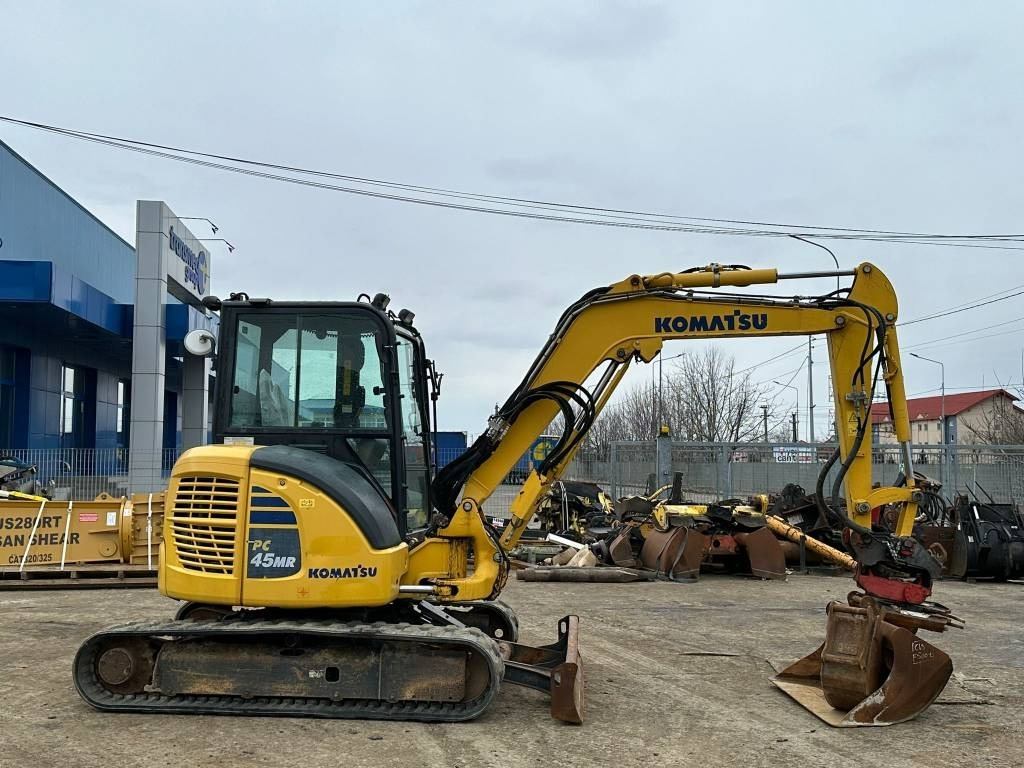 Komatsu PC 45 MR + RototiltRT20B - Μίνι εκσκαφέας: φωτογραφία 5 Komatsu PC 45 MR + RototiltRT20B - Μίνι εκσκαφέας: φωτογραφία 5