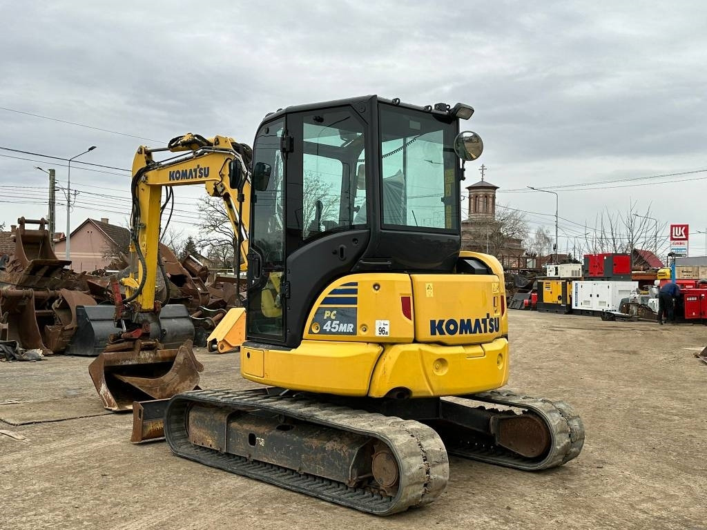 Komatsu PC 45 MR + RototiltRT20B - Μίνι εκσκαφέας: φωτογραφία 3 Komatsu PC 45 MR + RototiltRT20B - Μίνι εκσκαφέας: φωτογραφία 3