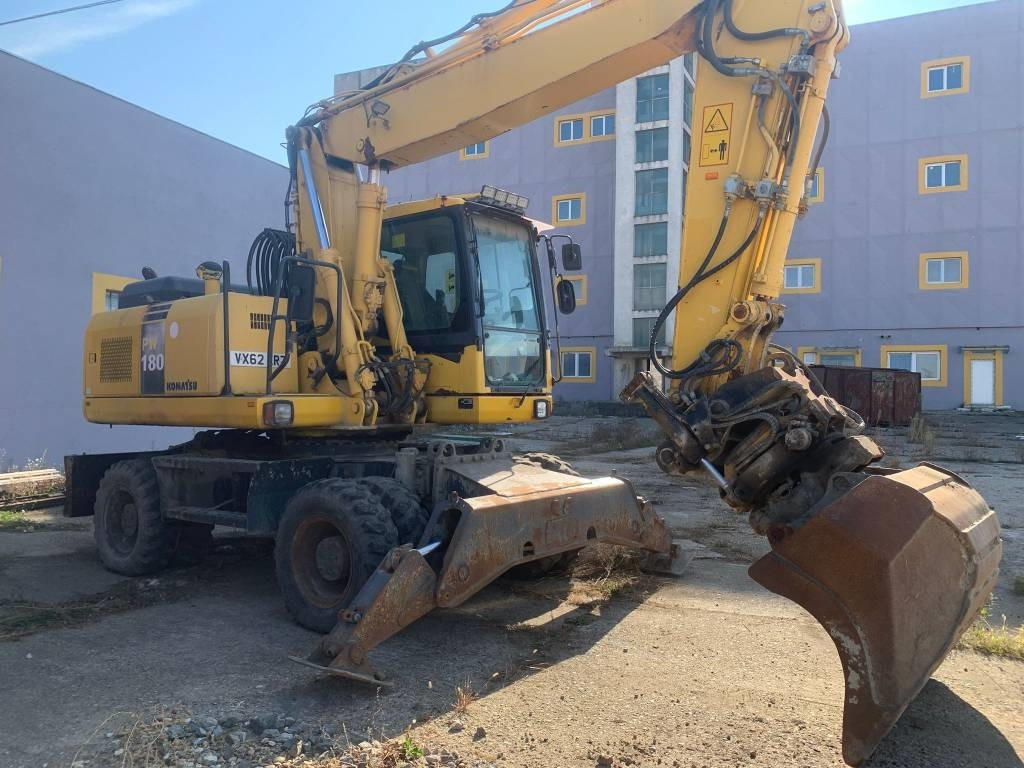 Komatsu PW180-E0+Engcon Rototilt  - Τροχοφόρος εκσκαφέας: φωτογραφία 5 Komatsu PW180-E0+Engcon Rototilt  - Τροχοφόρος εκσκαφέας: φωτογραφία 5