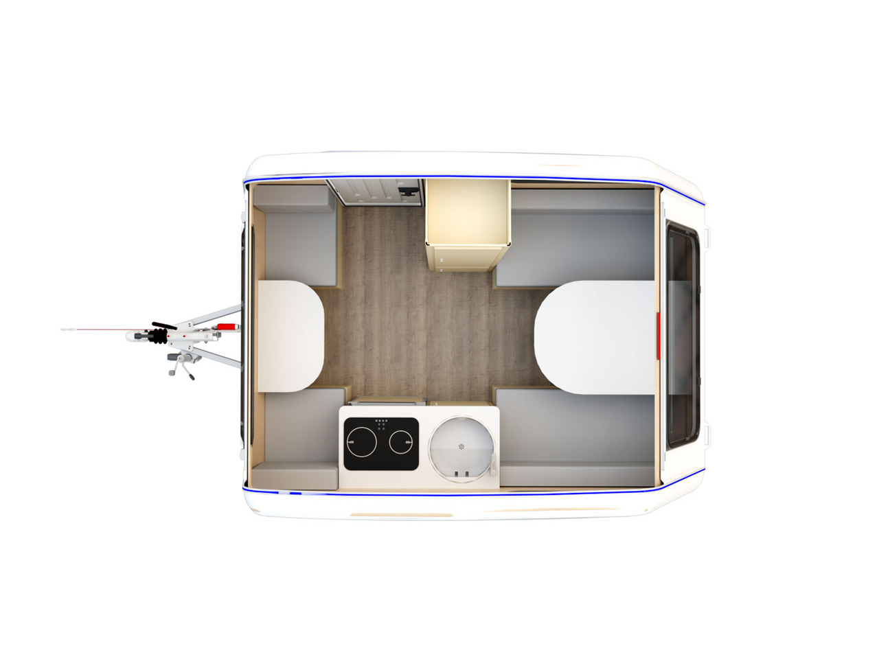 Niewiadów N126D Cheapest caravan in EUROPE - Ρυμουλκούμενο τροχόσπιτο: φωτογραφία 3 Niewiadów N126D Cheapest caravan in EUROPE - Ρυμουλκούμενο τροχόσπιτο: φωτογραφία 3