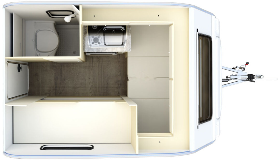 Niewiadów NEW SPORT 4 kemping 4 osoby camping for 4 people 750kg - Ρυμουλκούμενο τροχόσπιτο: φωτογραφία 4 Niewiadów NEW SPORT 4 kemping 4 osoby camping for 4 people 750kg - Ρυμουλκούμενο τροχόσπιτο: φωτογραφία 4