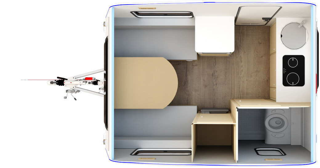 Niewiadów NT-SPORT przyczepa kempignowa caravan - best prices - Ρυμουλκούμενο τροχόσπιτο: φωτογραφία 4 Niewiadów NT-SPORT przyczepa kempignowa caravan - best prices - Ρυμουλκούμενο τροχόσπιτο: φωτογραφία 4