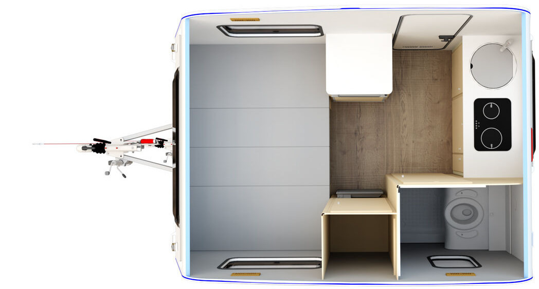 Niewiadów NT-SPORT przyczepa kempignowa caravan - best prices - Ρυμουλκούμενο τροχόσπιτο: φωτογραφία 3 Niewiadów NT-SPORT przyczepa kempignowa caravan - best prices - Ρυμουλκούμενο τροχόσπιτο: φωτογραφία 3