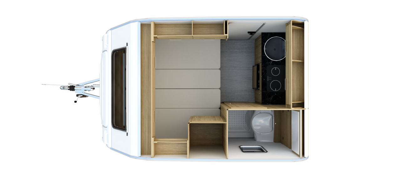 Niewiadów NTL SPORT 750kg 3 person N-SPORT NTL Best price - Ρυμουλκούμενο τροχόσπιτο: φωτογραφία 3 Niewiadów NTL SPORT 750kg 3 person N-SPORT NTL Best price - Ρυμουλκούμενο τροχόσπιτο: φωτογραφία 3
