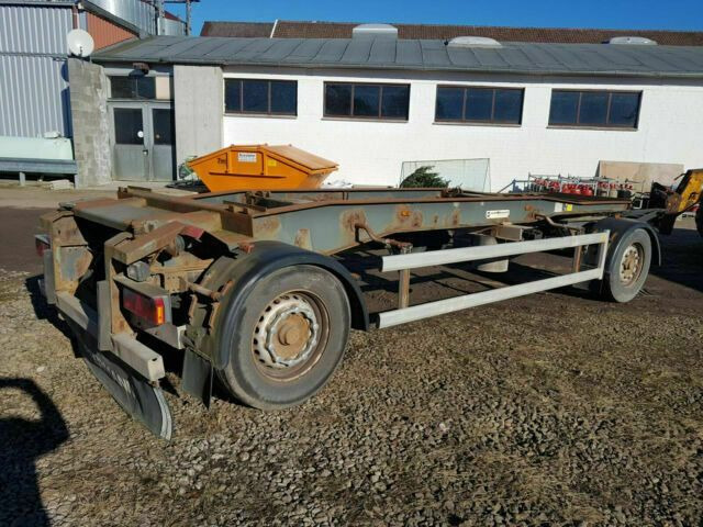 Huffermann HSA 1870 Abrollanhänger Deutsche Maschine - Ρυμούλκα γάντζος/ Αλυσιδάκι: φωτογραφία 2 Huffermann HSA 1870 Abrollanhänger Deutsche Maschine - Ρυμούλκα γάντζος/ Αλυσιδάκι: φωτογραφία 2