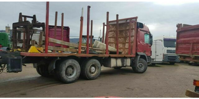 Iveco AD260T450PS 6x4 Blatt Blatt (E:5) - Φορτηγό ξυλείας, Φορτηγό με γερανό: φωτογραφία 2 Iveco AD260T450PS 6x4 Blatt Blatt (E:5) - Φορτηγό ξυλείας, Φορτηγό με γερανό: φωτογραφία 2