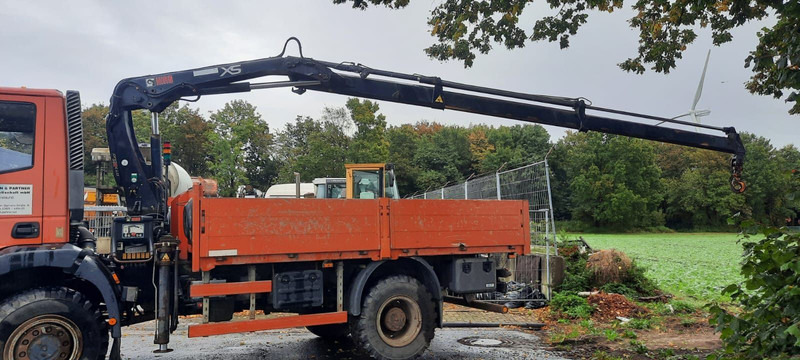 Iveco ML110-220 4x4 mit Kran+Funk - Φορτηγό με ανοιχτή καρότσα, Φορτηγό με γερανό: φωτογραφία 2 Iveco ML110-220 4x4 mit Kran+Funk - Φορτηγό με ανοιχτή καρότσα, Φορτηγό με γερανό: φωτογραφία 2