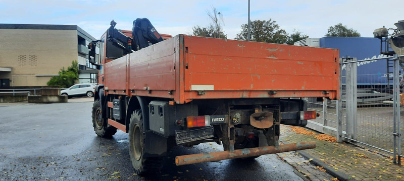 Φορτηγό με ανοιχτή καρότσα, Φορτηγό με γερανό Iveco ML110-220 4x4 mit Kran+Funk: φωτογραφία 11