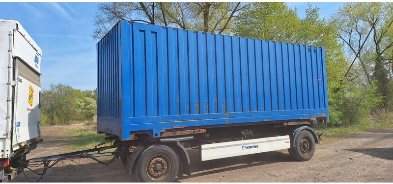 Krone BDF Wechselbrückenanhänger - Ρυμούλκα μεταφοράς εμπορευματοκιβωτίων/ Κινητό αμάξωμα: φωτογραφία 2 Krone BDF Wechselbrückenanhänger - Ρυμούλκα μεταφοράς εμπορευματοκιβωτίων/ Κινητό αμάξωμα: φωτογραφία 2